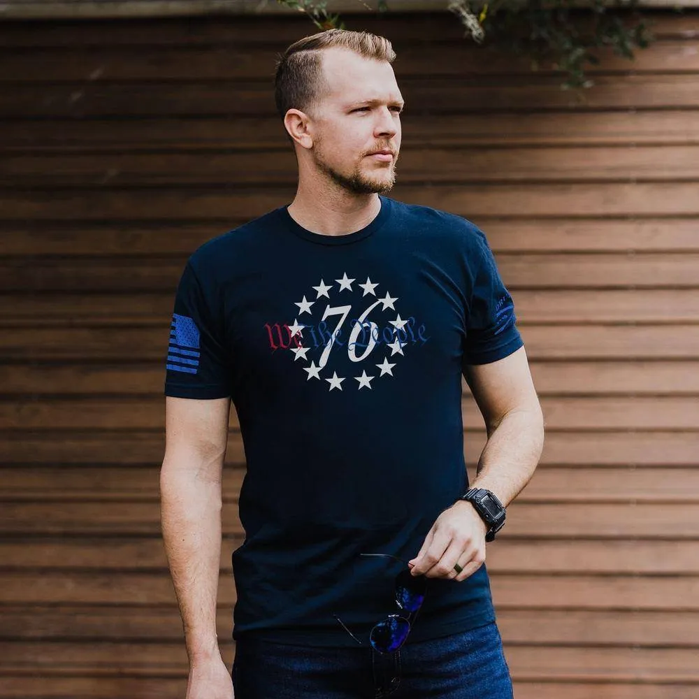 76 We The People T-Shirt - Midnight Navy