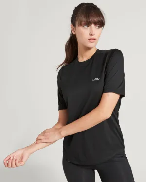 Accion Women's driMOTION Short Sleeve T-shirt - Black