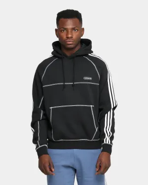 Adidas Contrast Stitch Hoodie Black
