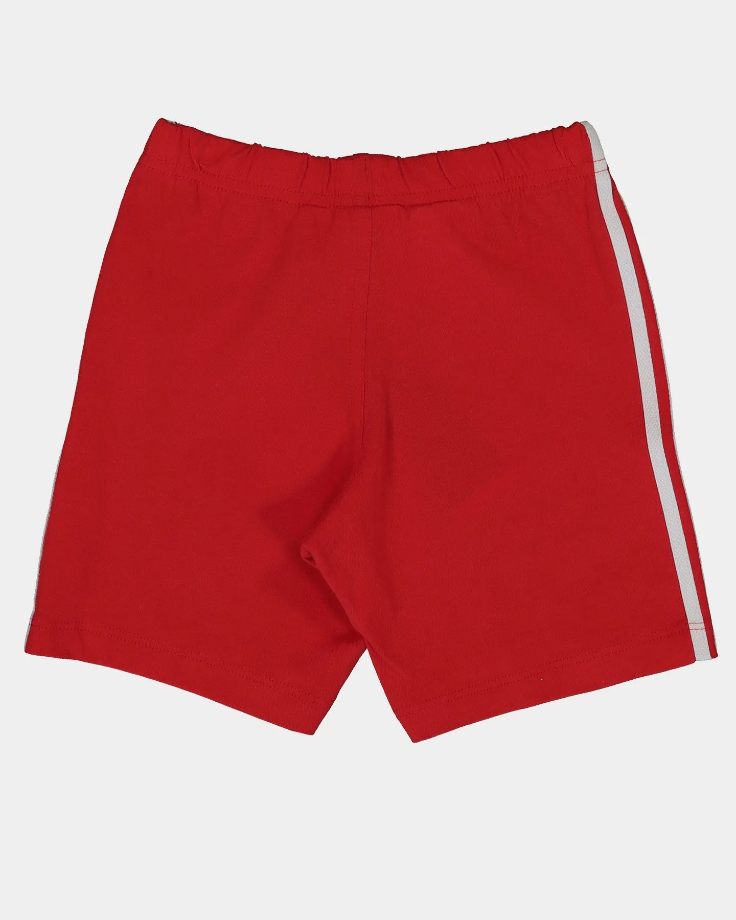 Adidas Kid's Trefoil T-Shirt and Shorts Set White/Red