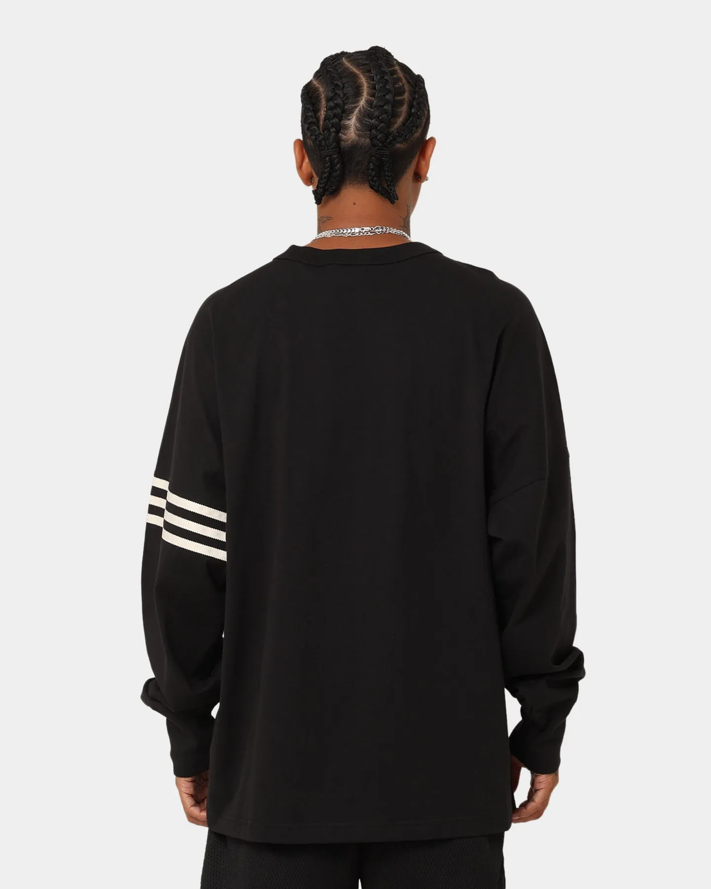 Adidas NeuClassics Long Sleeve T-Shirt Black/Wonder White