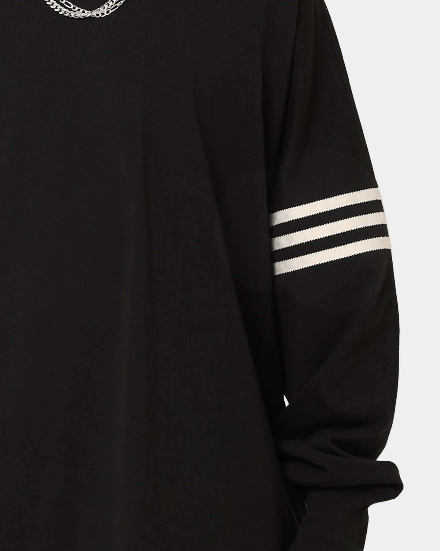 Adidas NeuClassics Long Sleeve T-Shirt Black/Wonder White