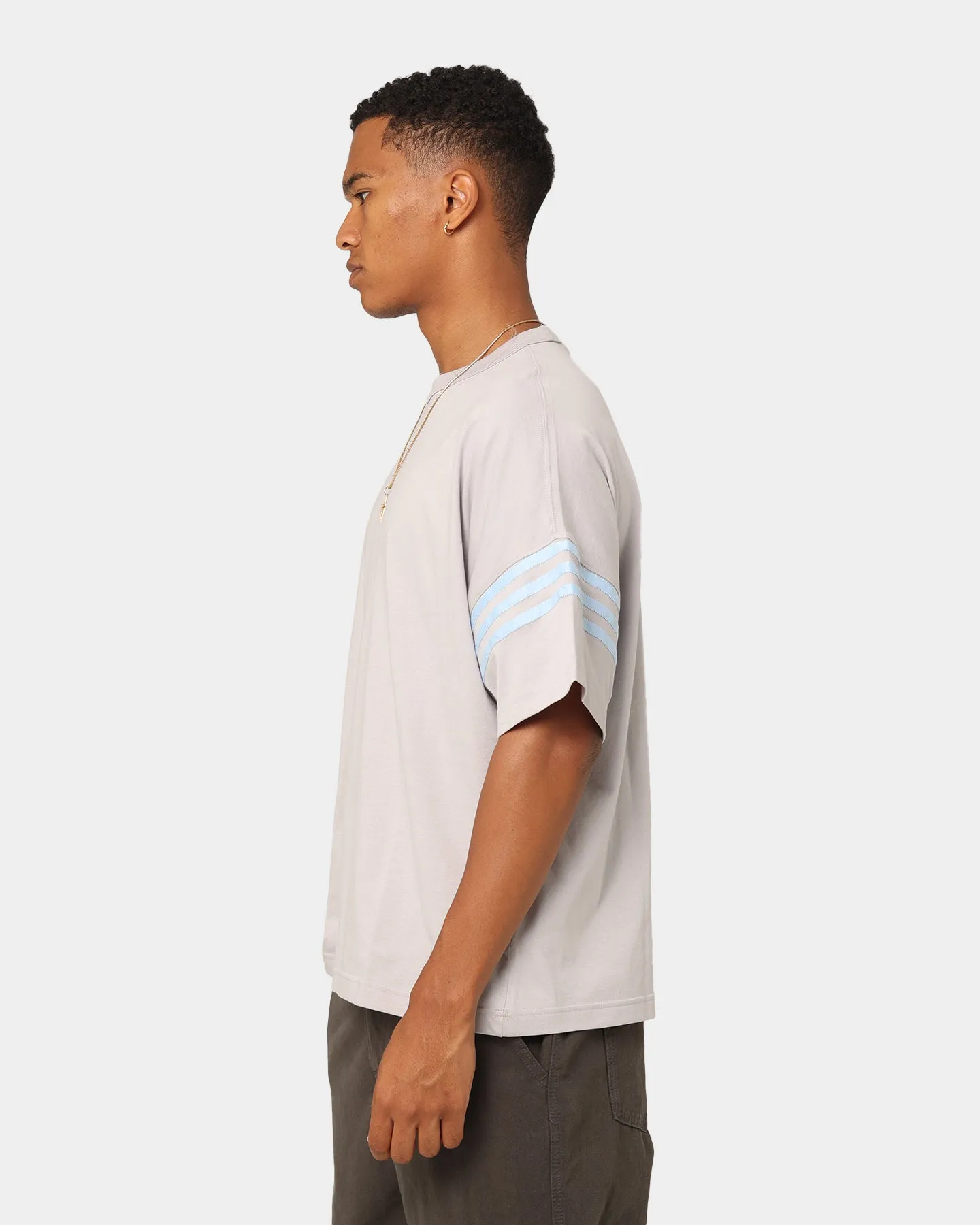 Adidas New C T-Shirt Grey Two