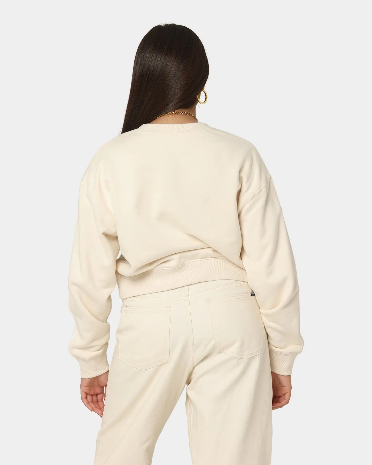 Adidas Women's Adicolor Classic Sweatshirt Wonder White
