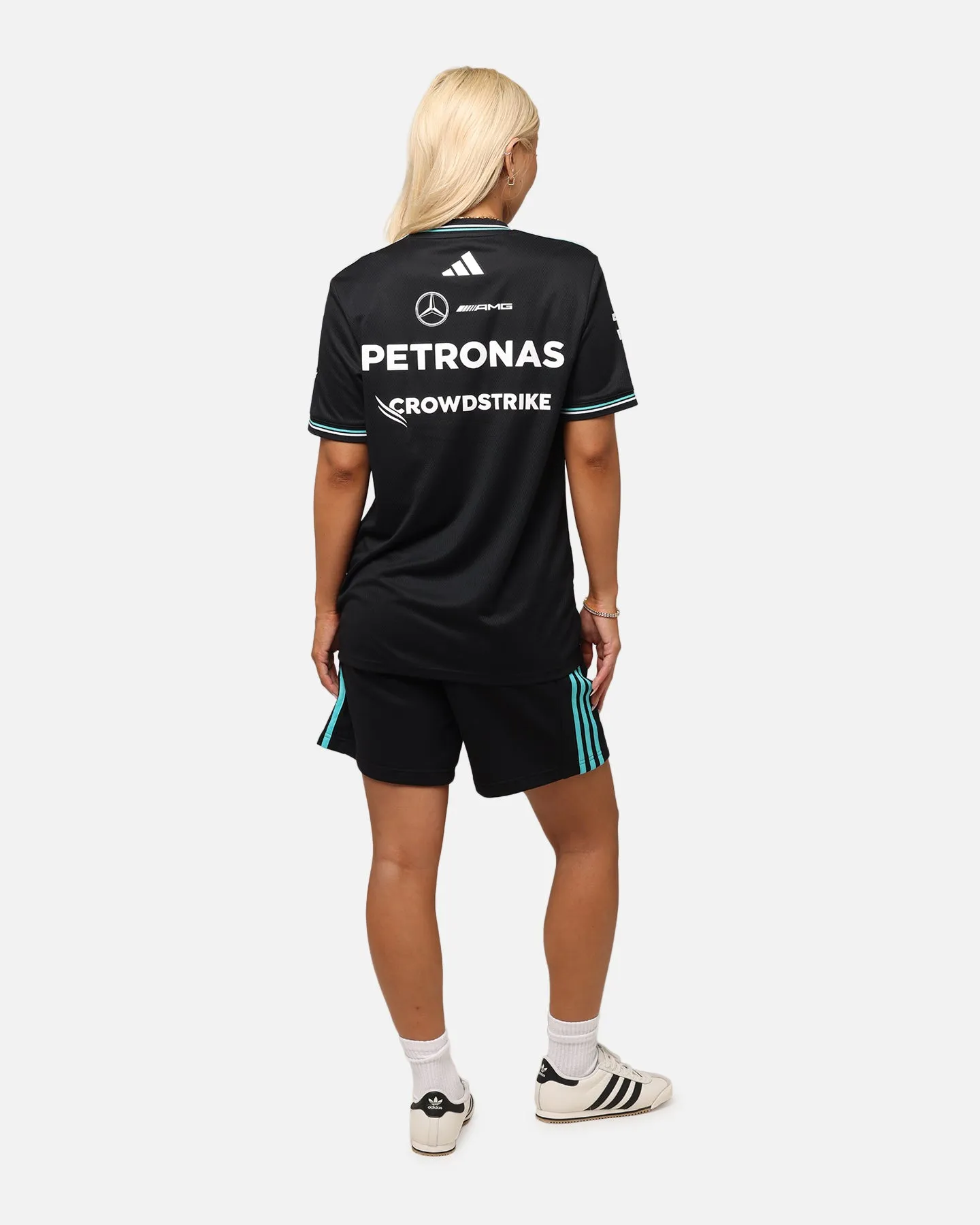 adidas x Mercedes-AMG PETRONAS Formula One F1 2025 Authentic Drive T-Shirt Black