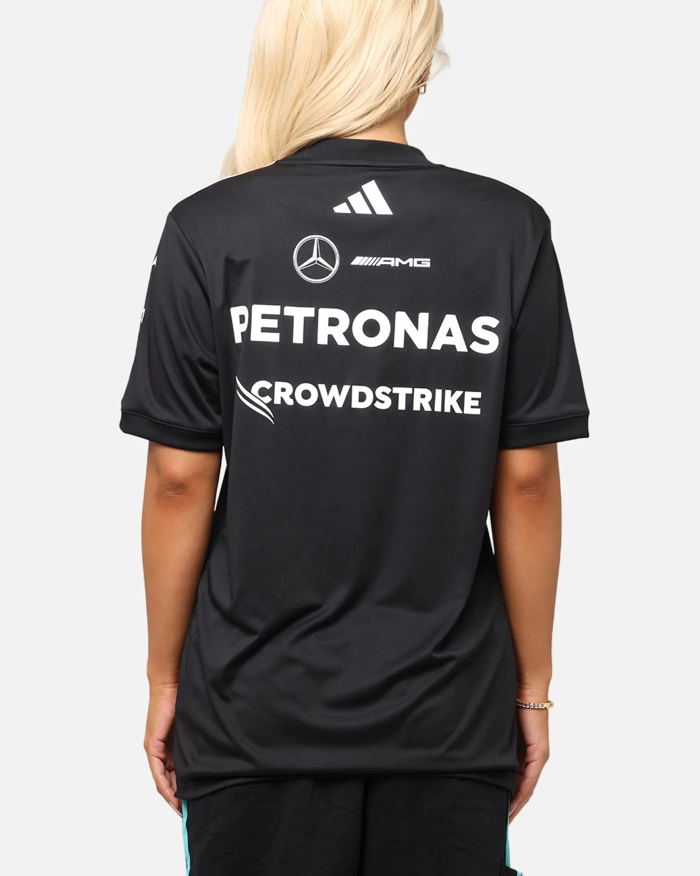 adidas x Mercedes-AMG PETRONAS Formula One F1 2025 Team Driver T-Shirt Black