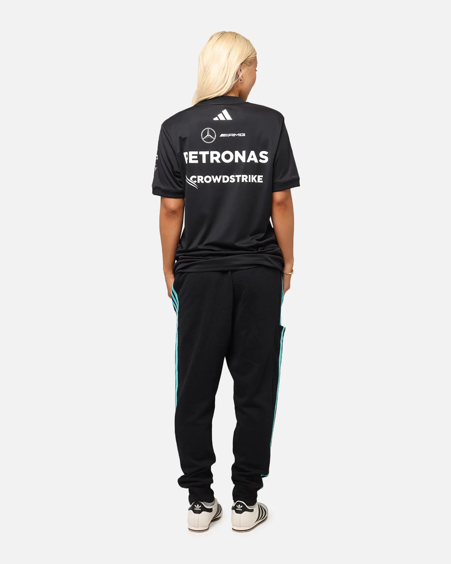 adidas x Mercedes-AMG PETRONAS Formula One F1 2025 Team Driver T-Shirt Black