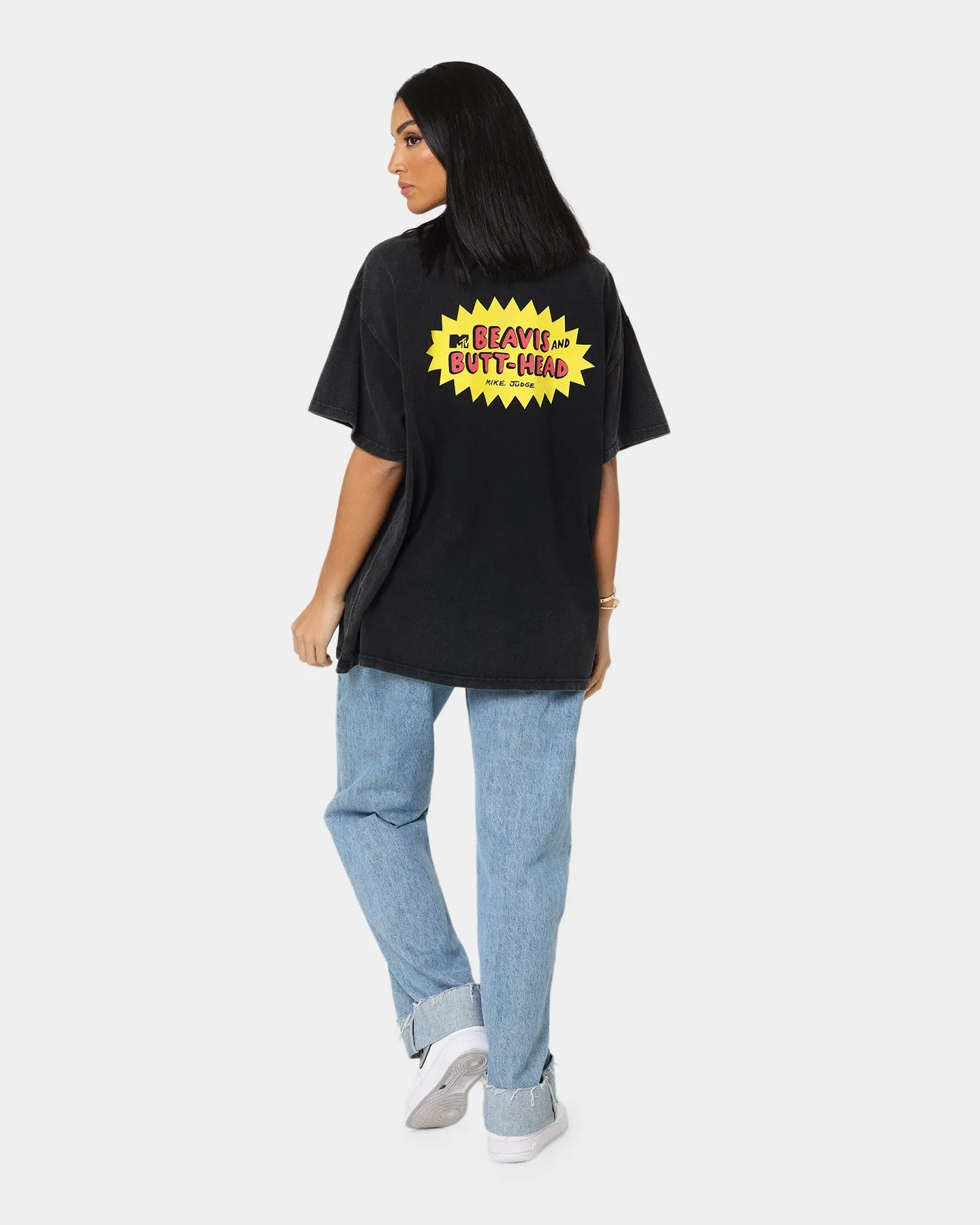 American Thrift American Thrift X Beavis & Butthead Rock T-Shirt Vintage Black