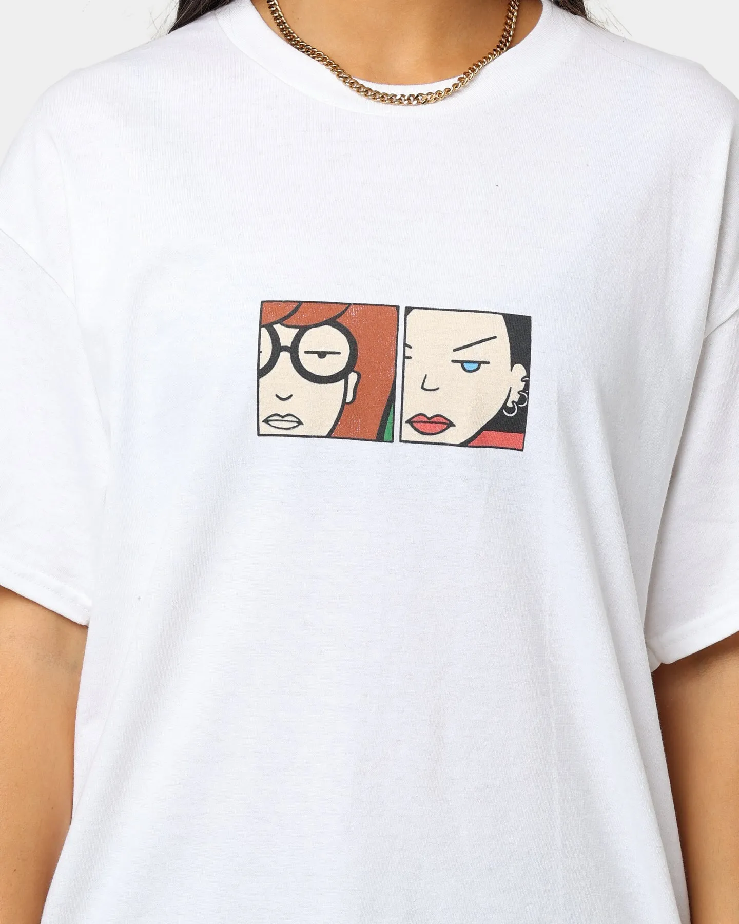 American Thrift X Daria The Girls T-Shirt White