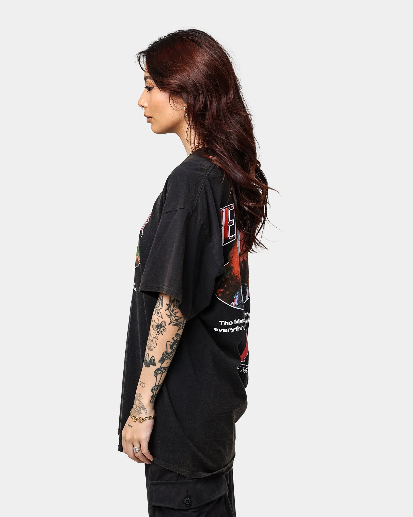 American Thrift X IT Pennywise Vintage T-Shirt Black Wash