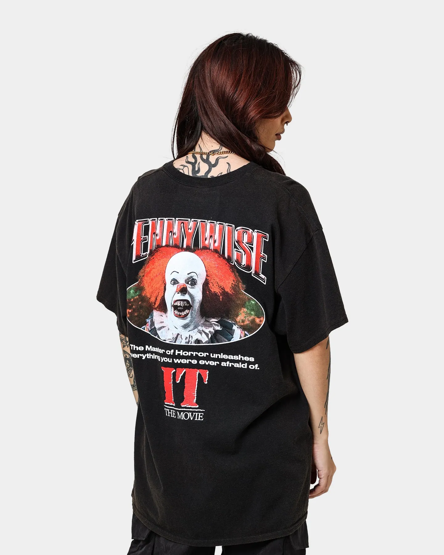 American Thrift X IT Pennywise Vintage T-Shirt Black Wash