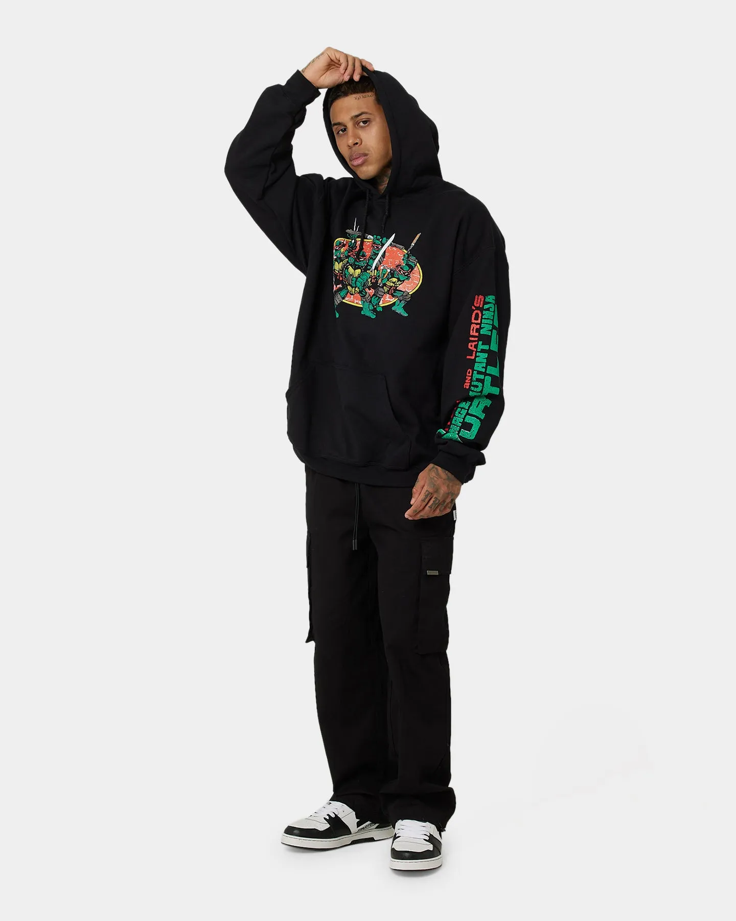 American Thrift X Teenage Mutant Ninja Turtles OG Ninja Turtle Hoodie Black