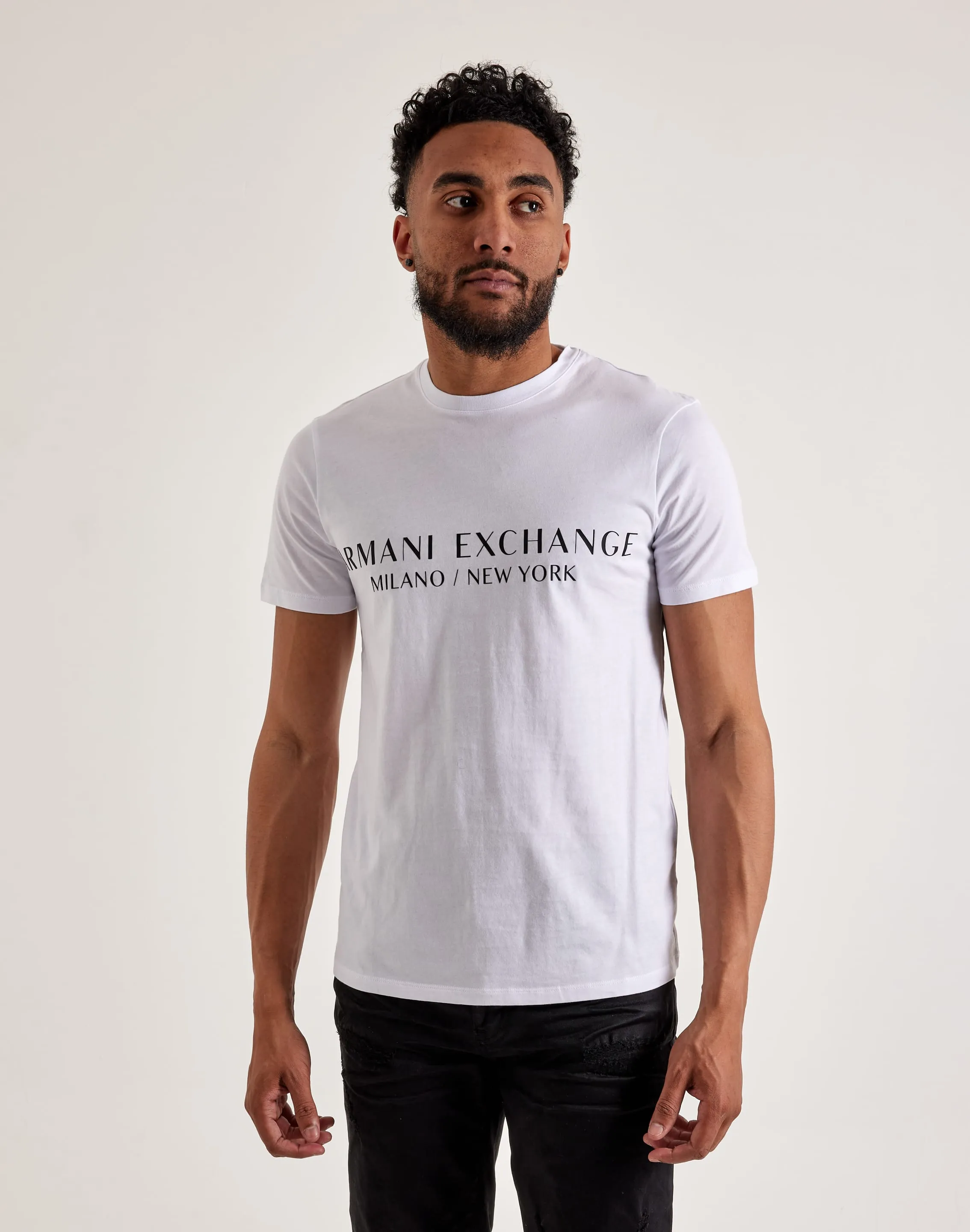 Armani Exchange Milano Logo Tee