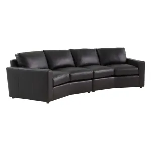 Ashbury Leather Sectional - Dune