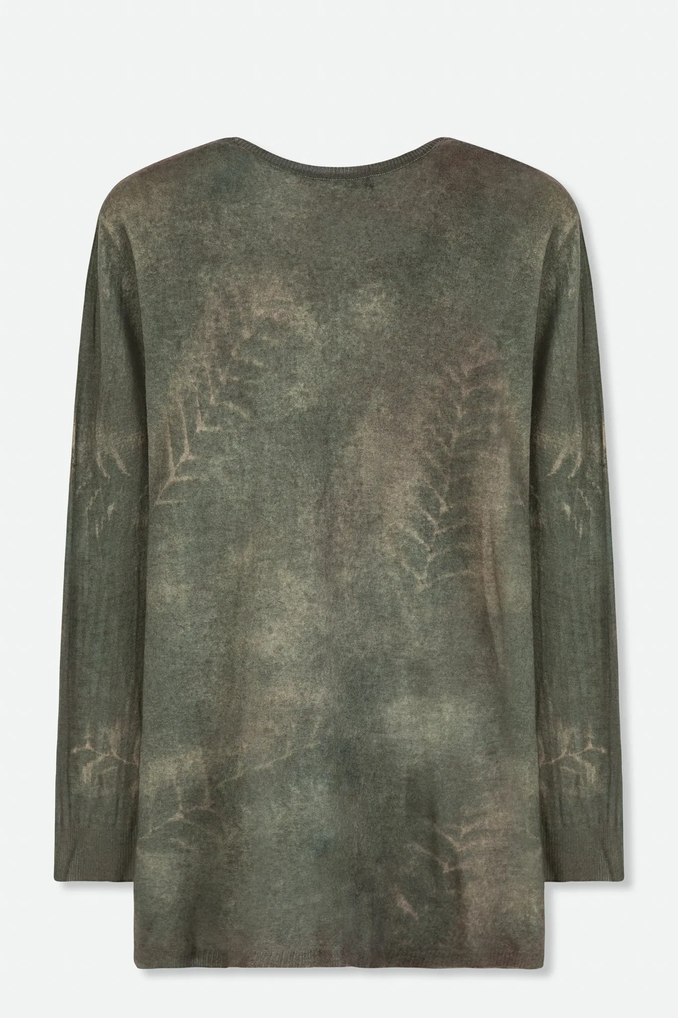 BASILE CREW IN HAND-DYED LIGHTWEIGHT CASHMERE