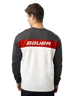 BAUER Senior In the Crease Long Sleeve Shirt