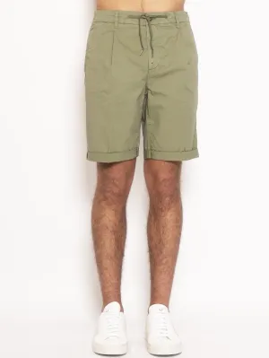 Bermuda with Green Drawstring