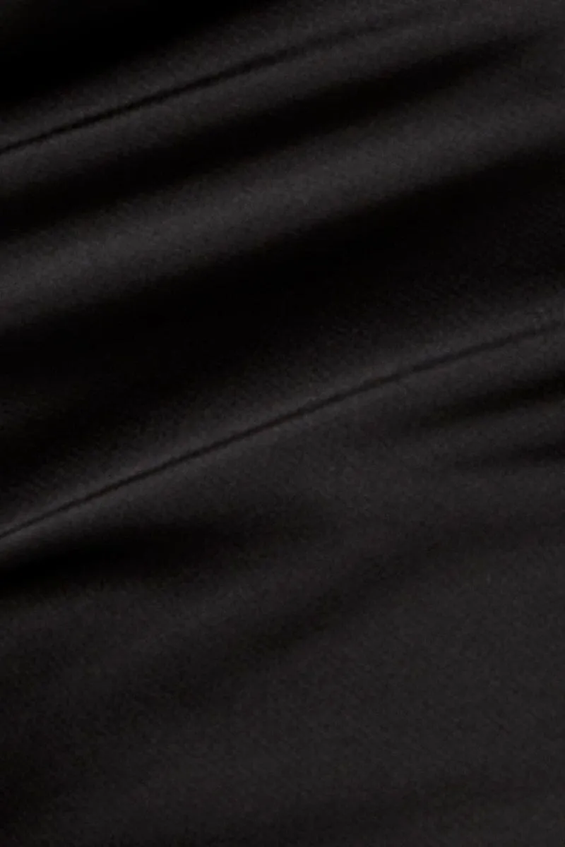 Black Scarf Top Sleeveless