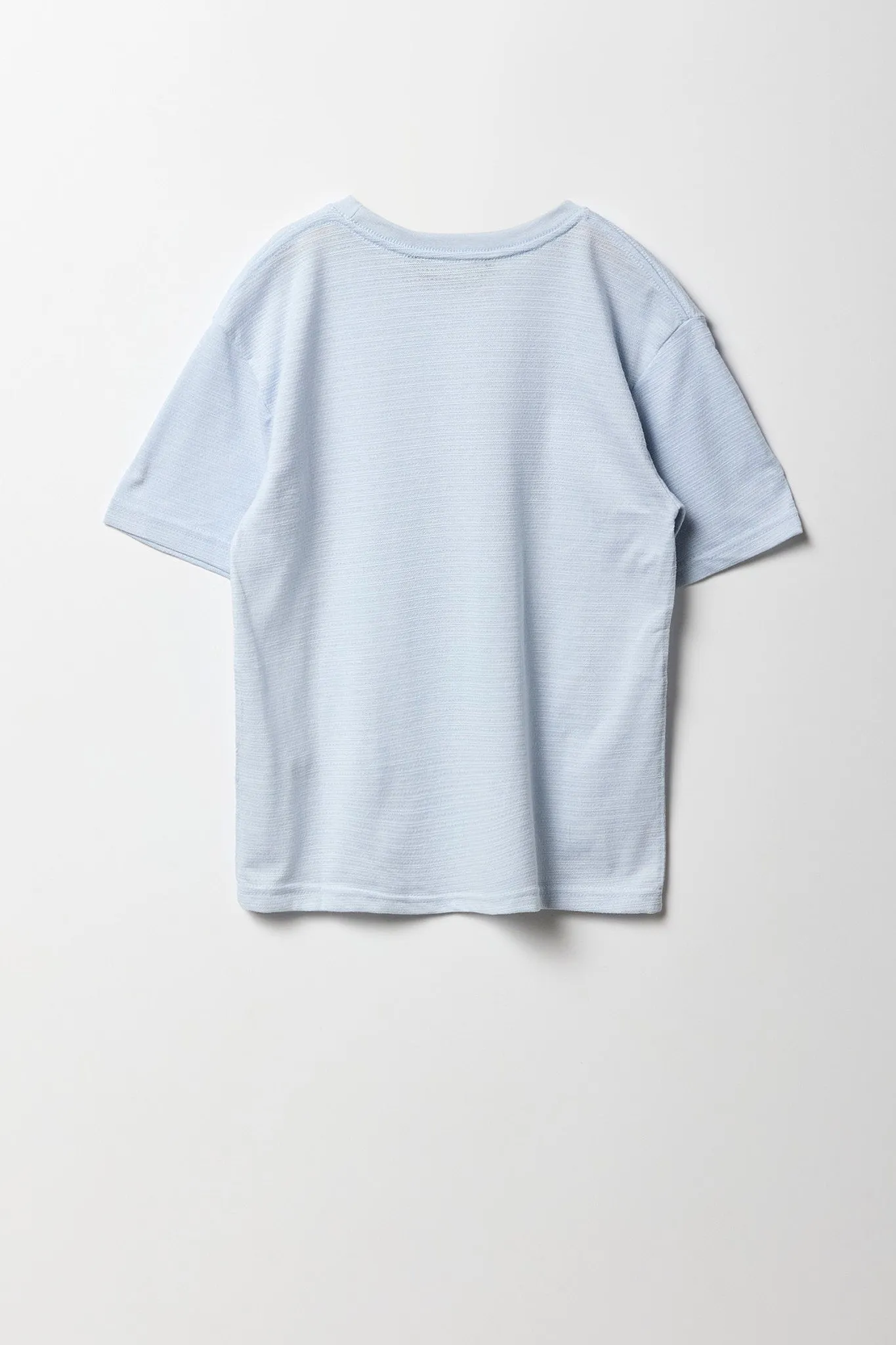 Boys Textured T-Shirt