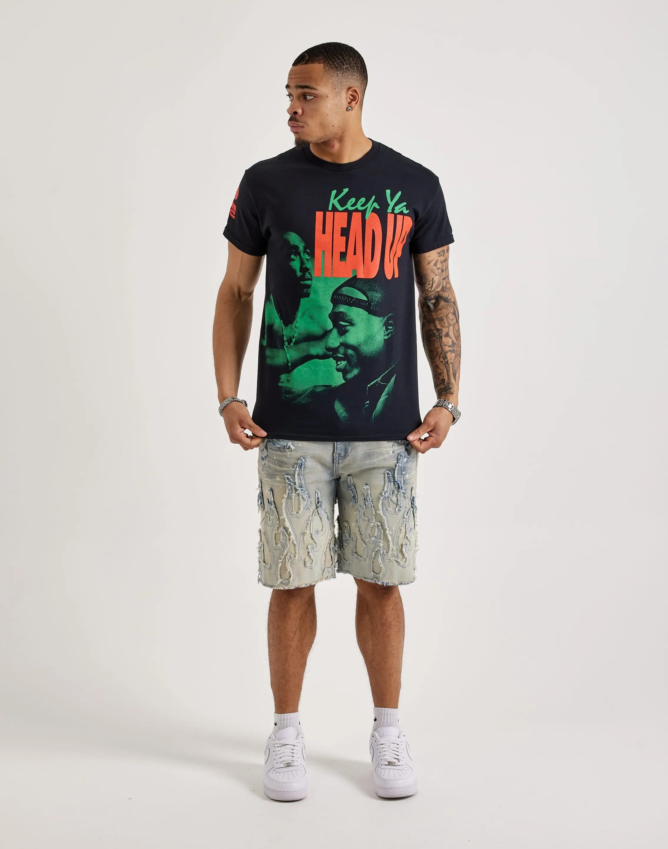Bravado 2Pac Keep Ya Head Up Tee