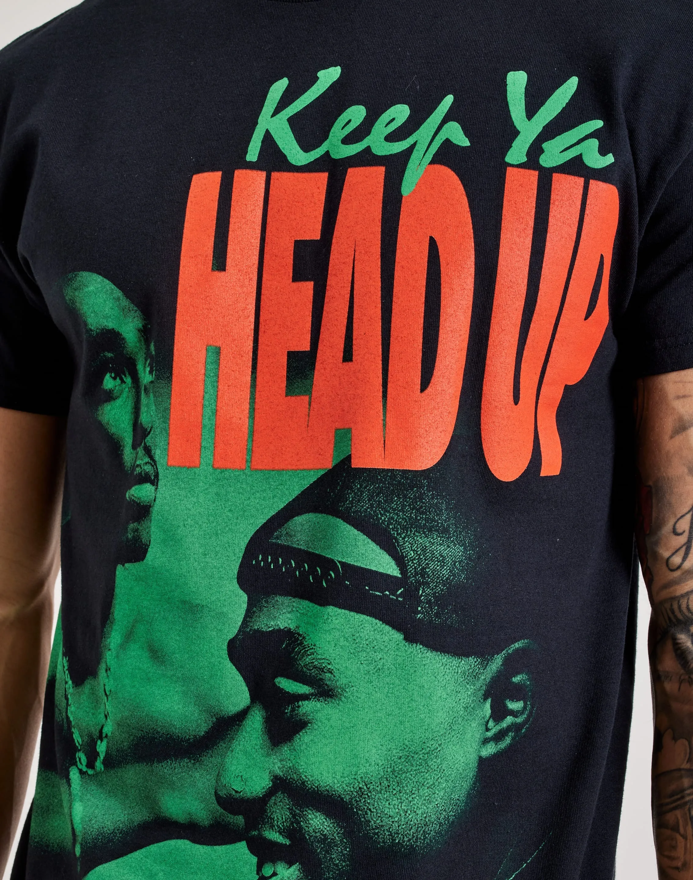 Bravado 2Pac Keep Ya Head Up Tee