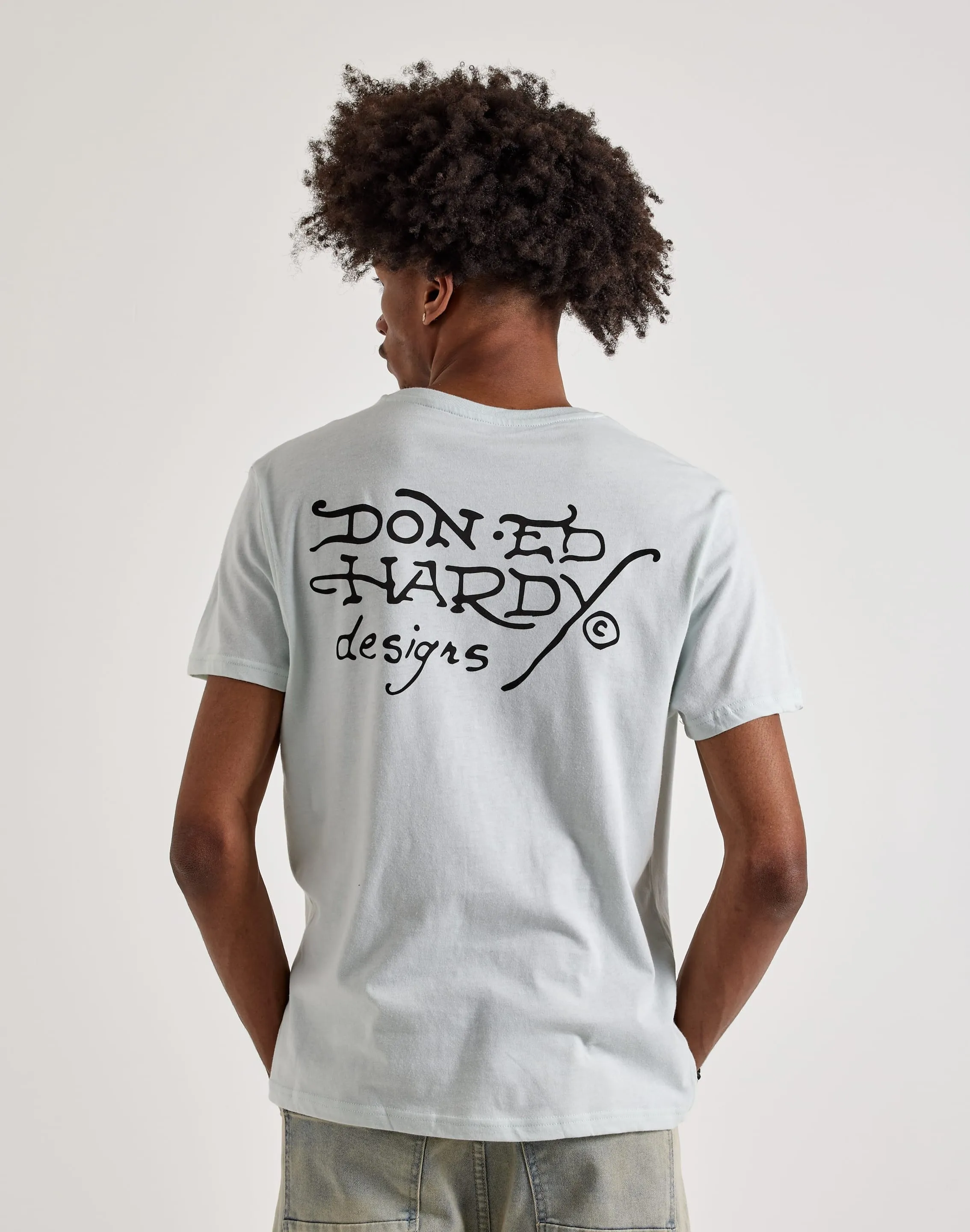 Ed Hardy  Heart Hand Short Sleeve Tee