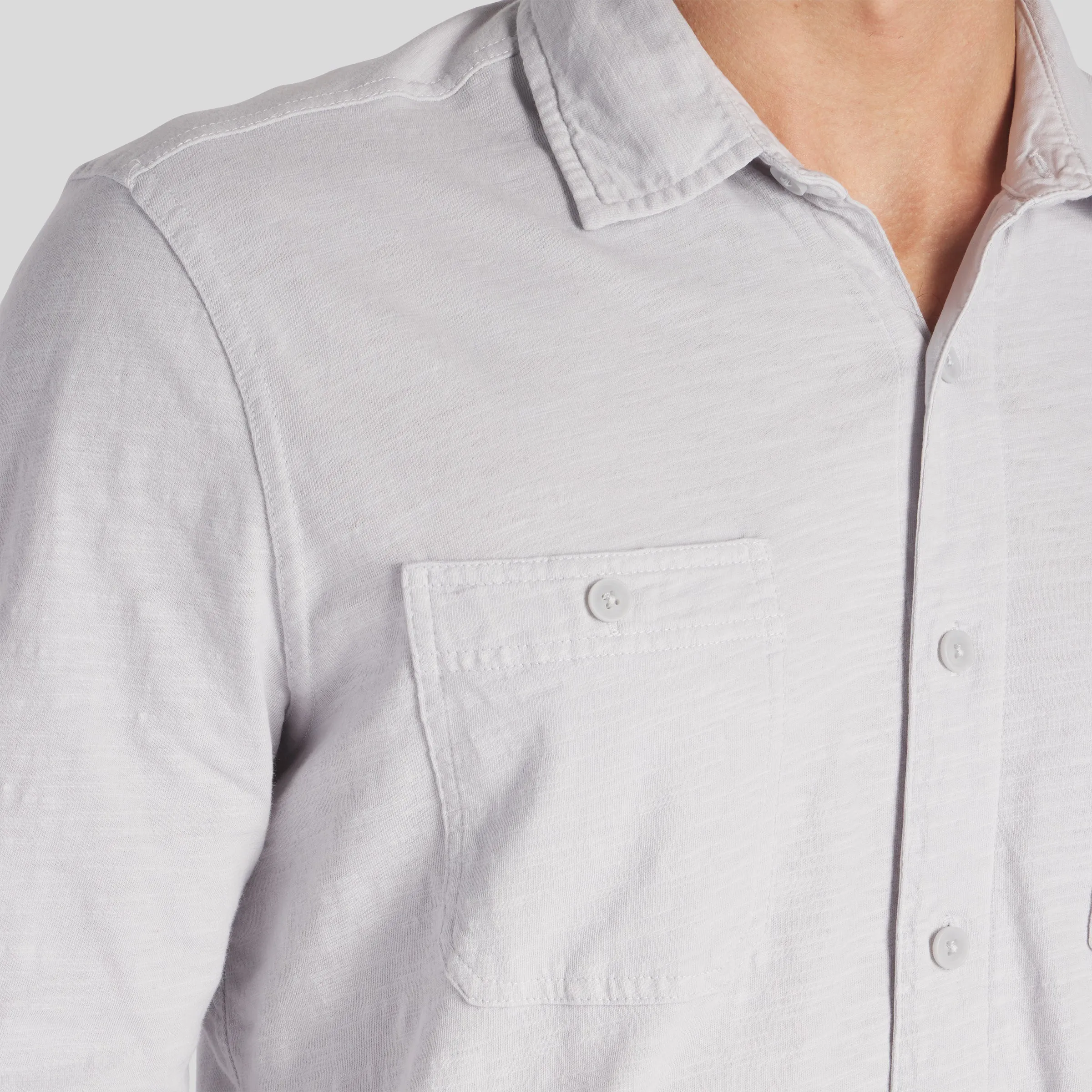Flex Everyday Knit Shirt - Glacier Gray