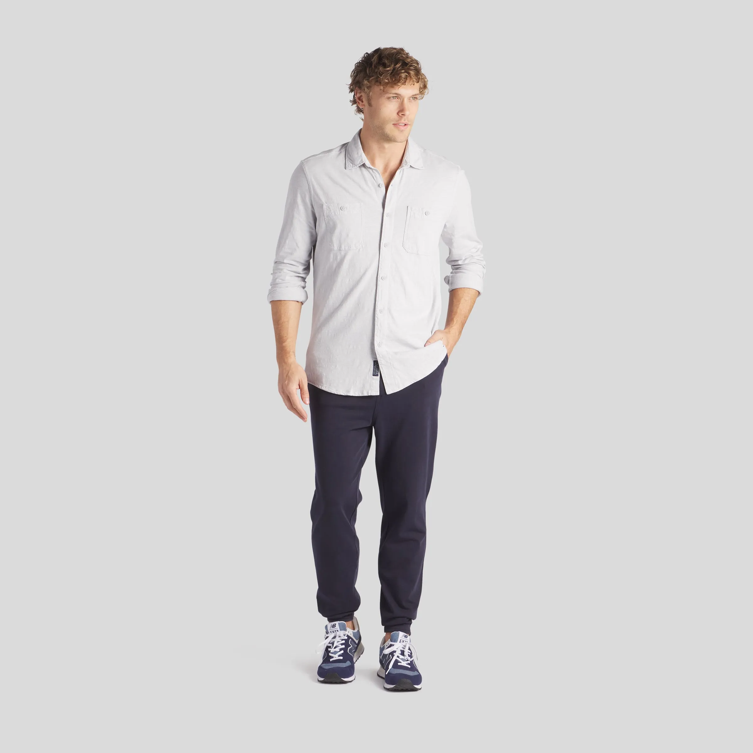 Flex Everyday Knit Shirt - Glacier Gray