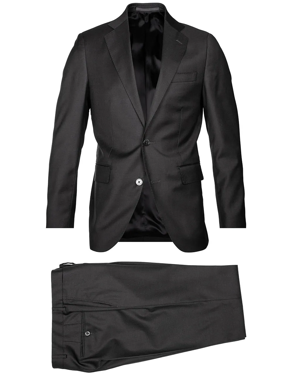 Guabello Super 130 Suit Charcoal