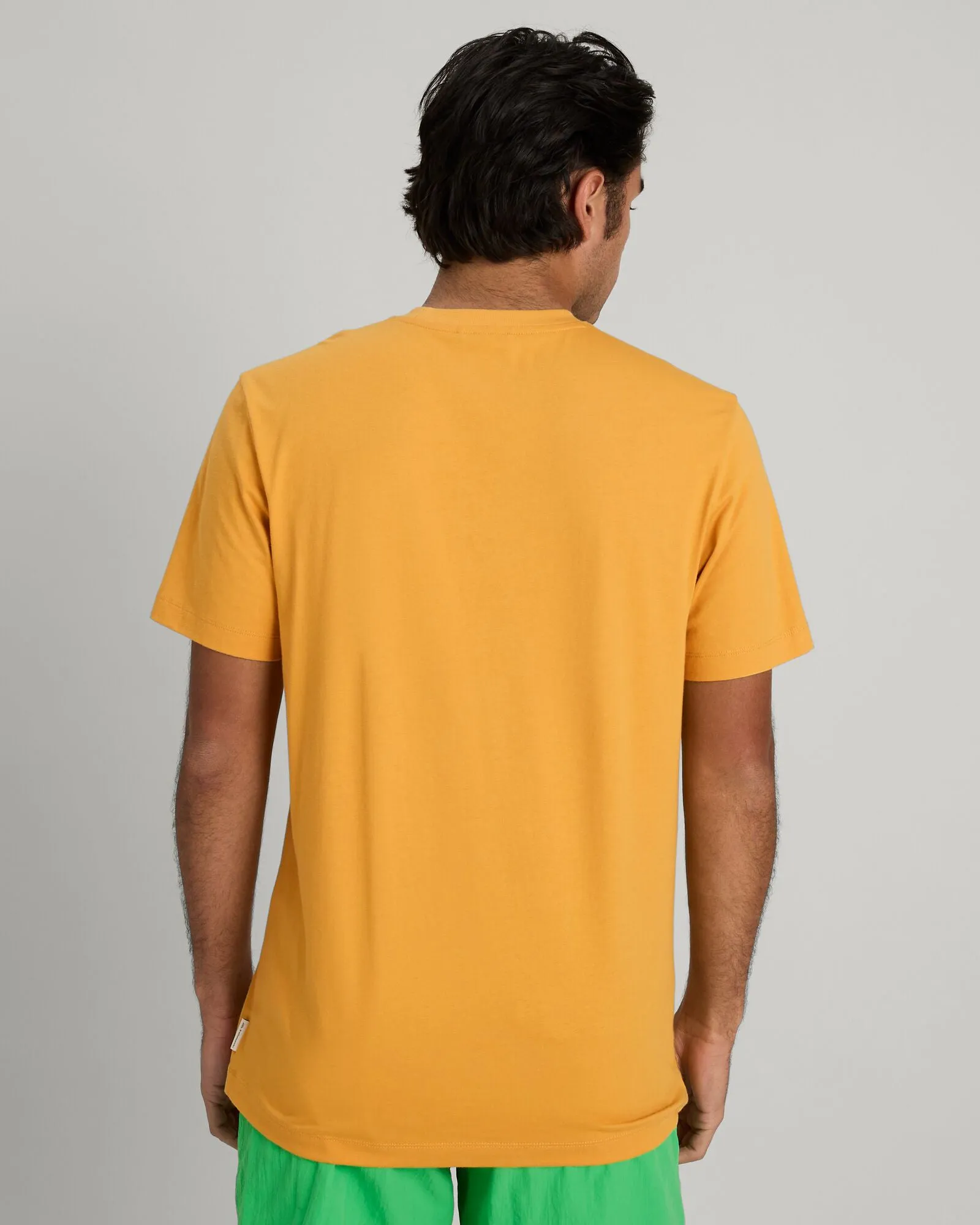 Kathmandu Logo Men's Short Sleeve T-shirt - Mustard Yellow