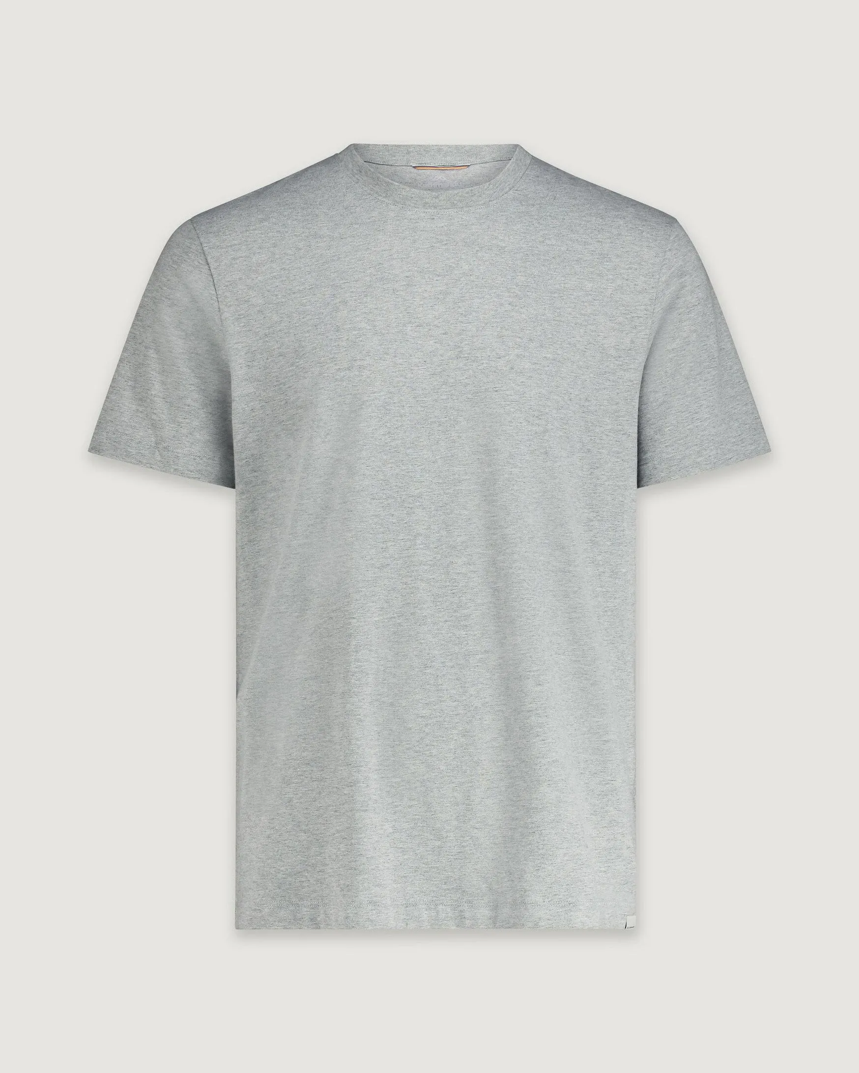 KMD Solid Men's Short Sleeve T-shirt - Light Grey Marle