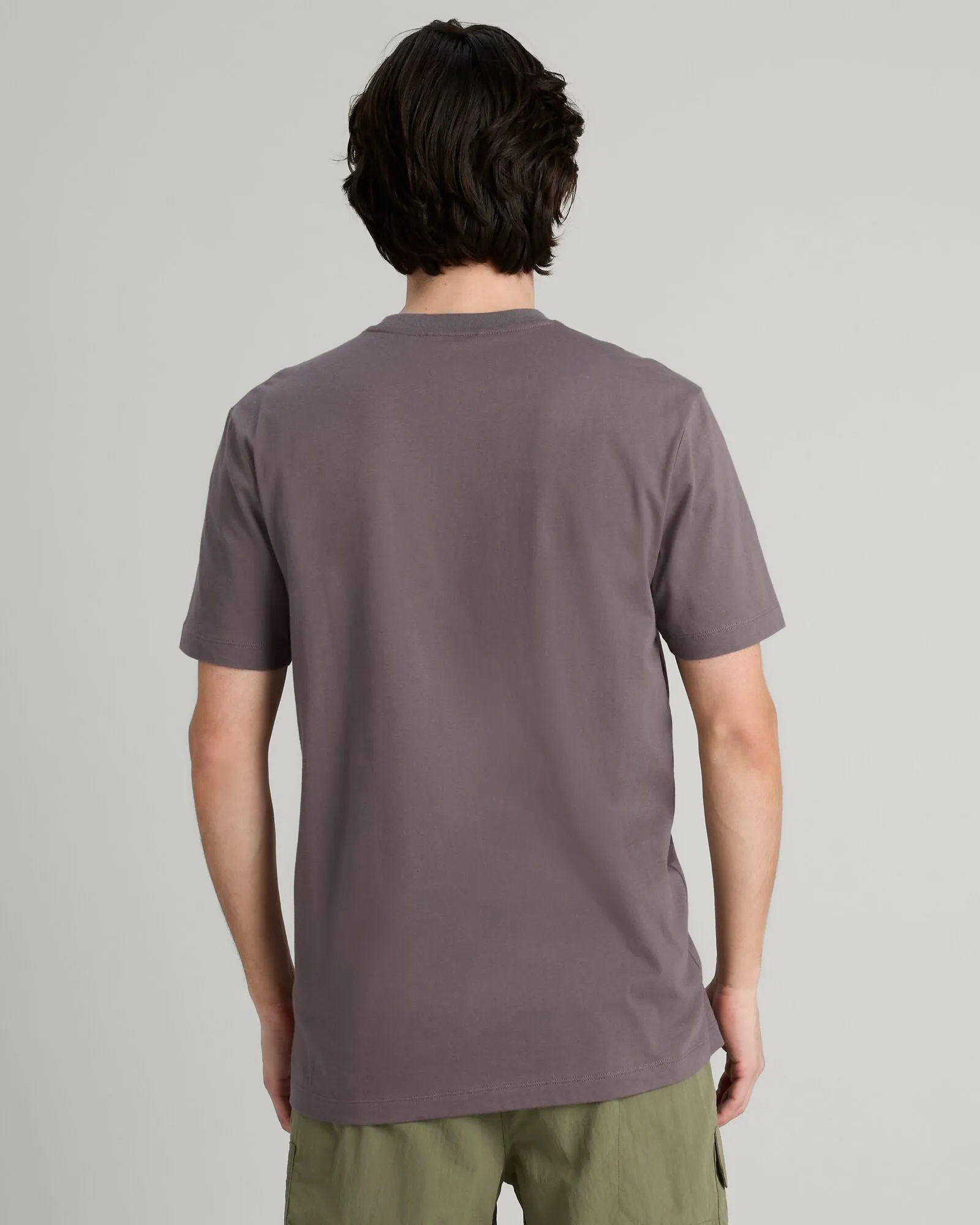 KMD Solid Men's Short Sleeve T-shirt - Light Quartz