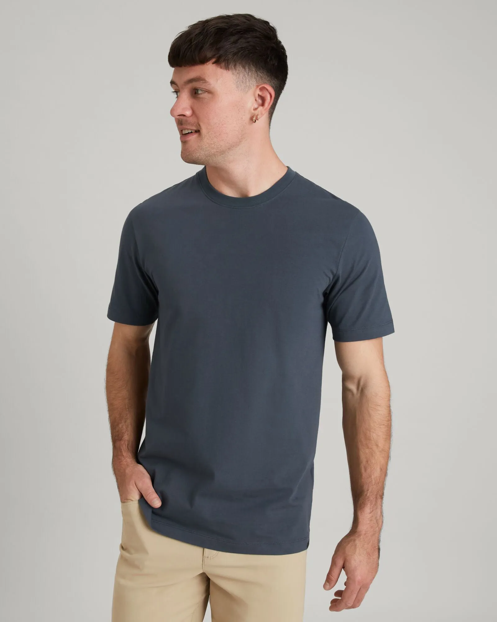 KMD Solid Men's Short Sleeve T-shirt - Night