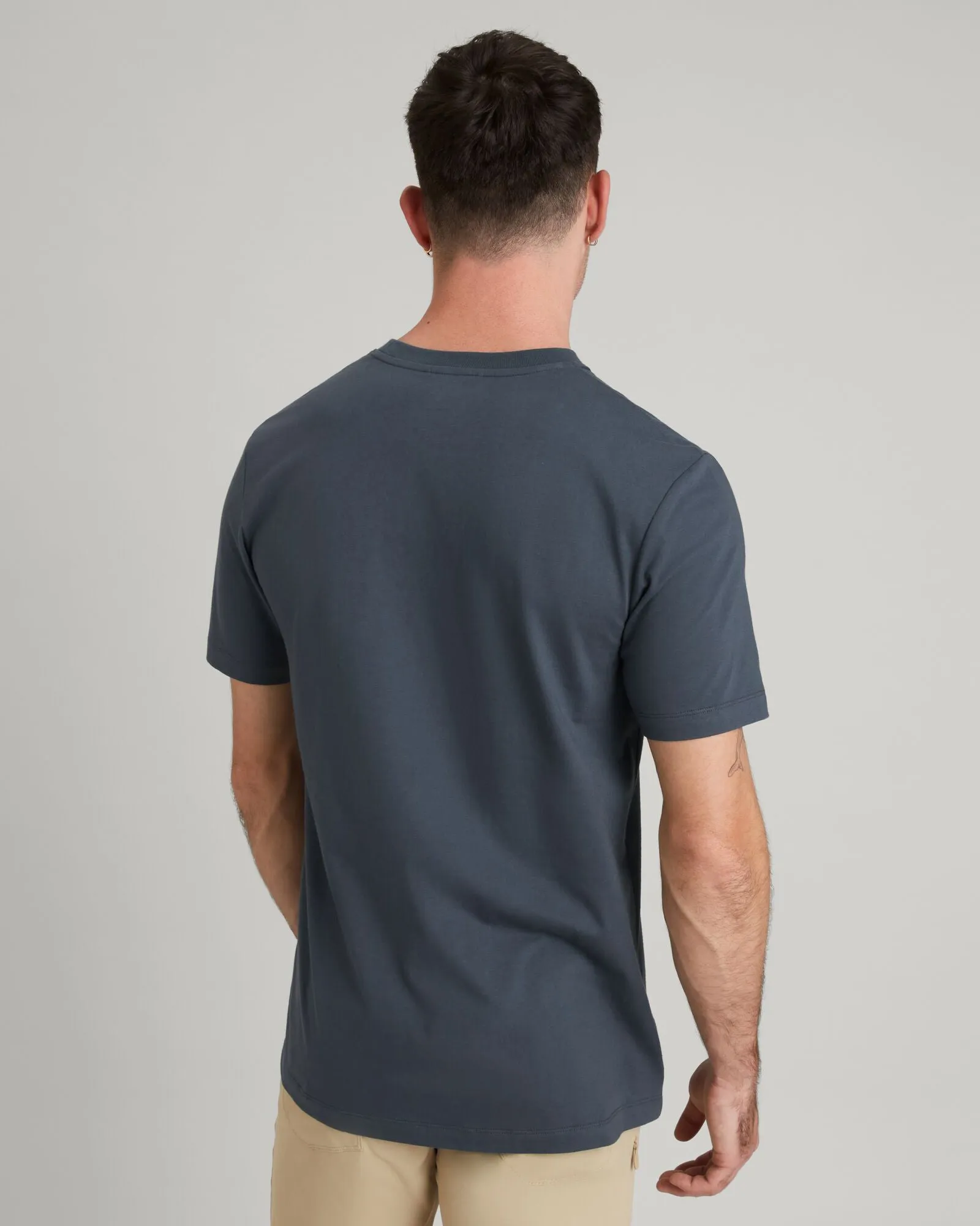 KMD Solid Men's Short Sleeve T-shirt - Night