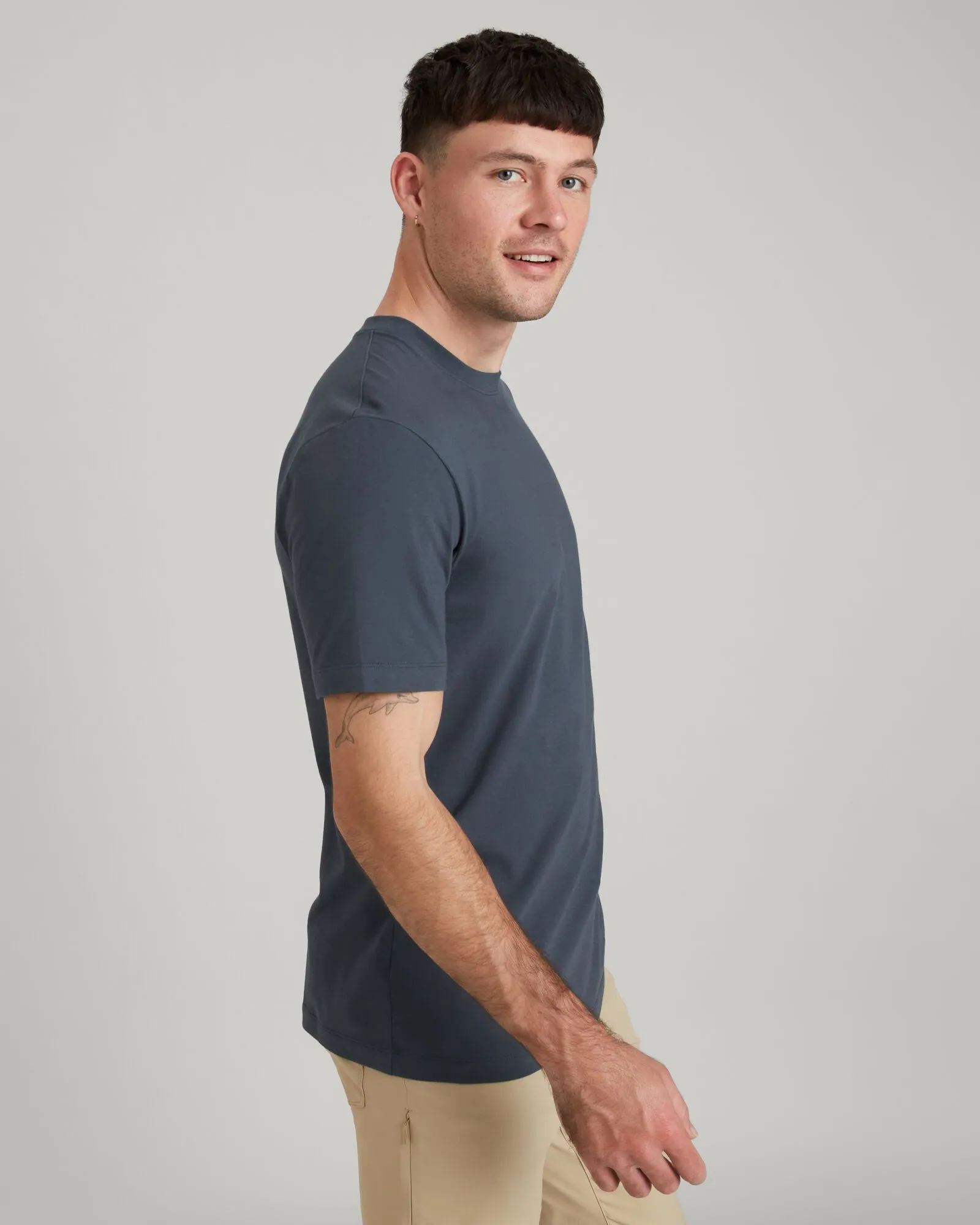 KMD Solid Men's Short Sleeve T-shirt - Night