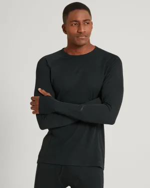 KMDAction Men's Long Sleeve Top - Black
