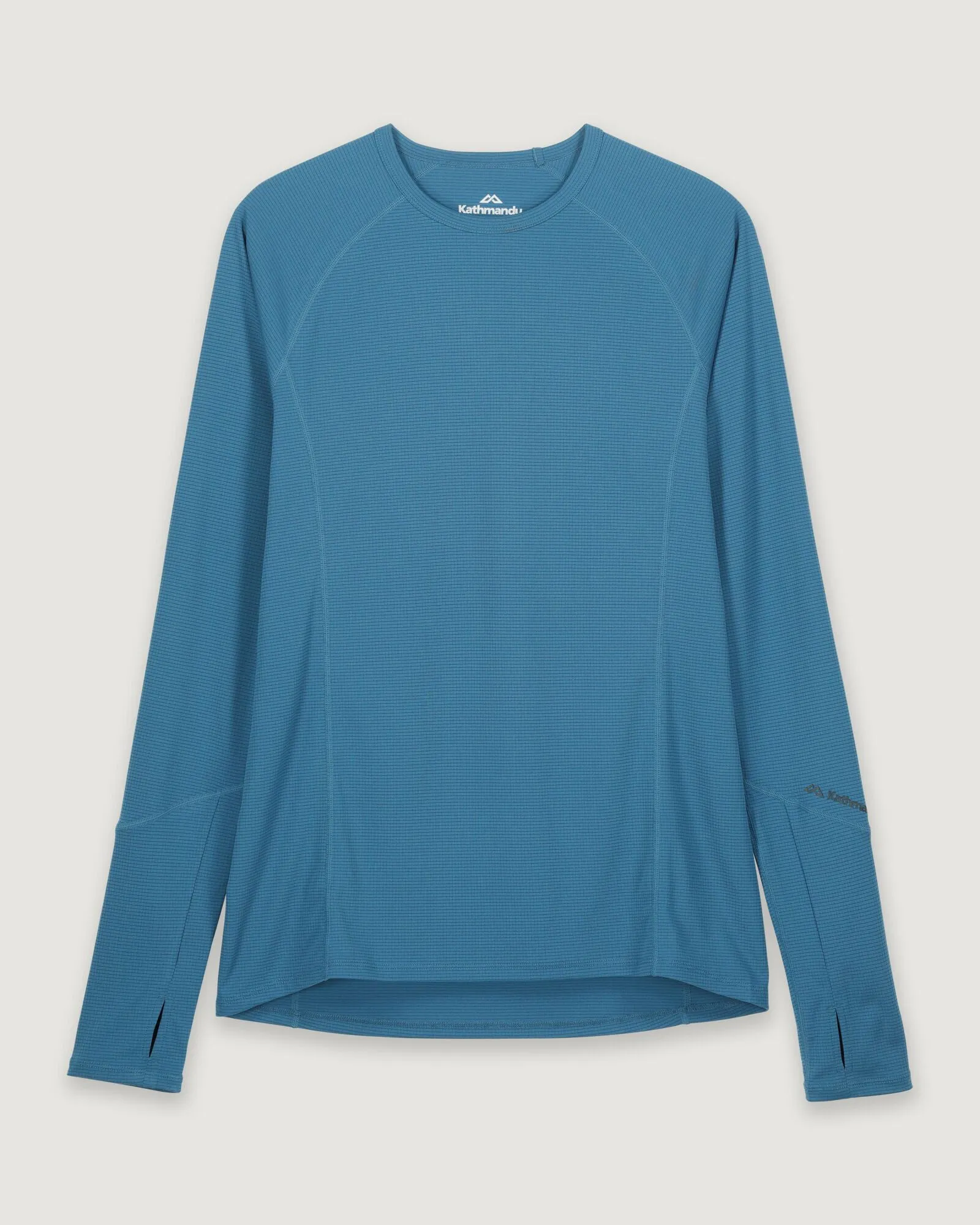 KMDAction Men's Long Sleeve Top - Steel Blue