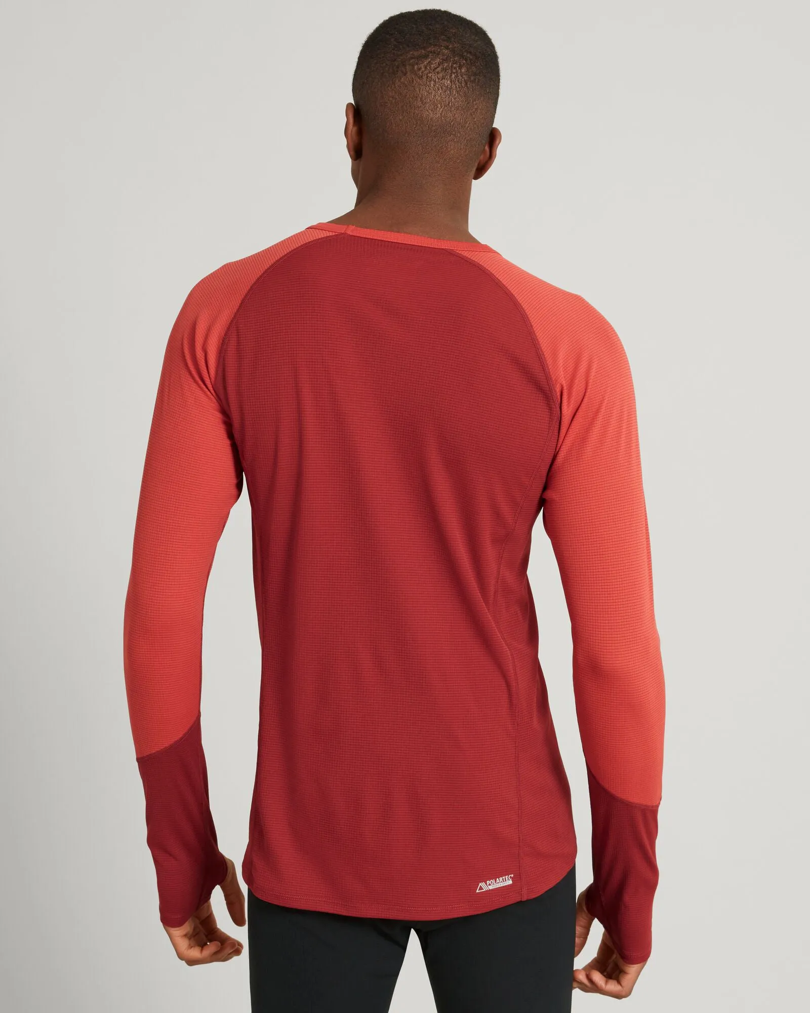 KMDAction Men's Long Sleeve Top - Warm Spice/Umber