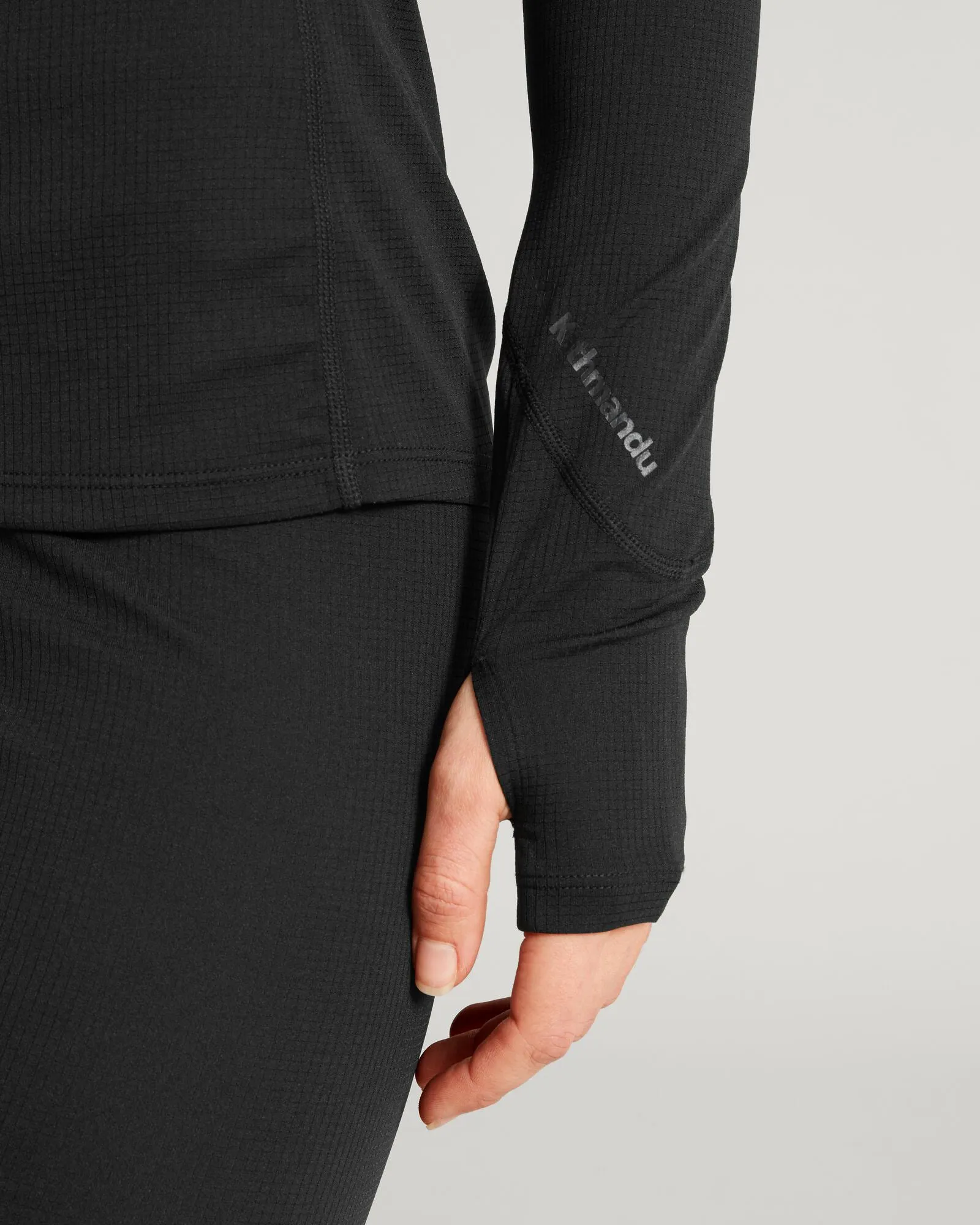 KMDAction Women's Long Sleeve Top - Black