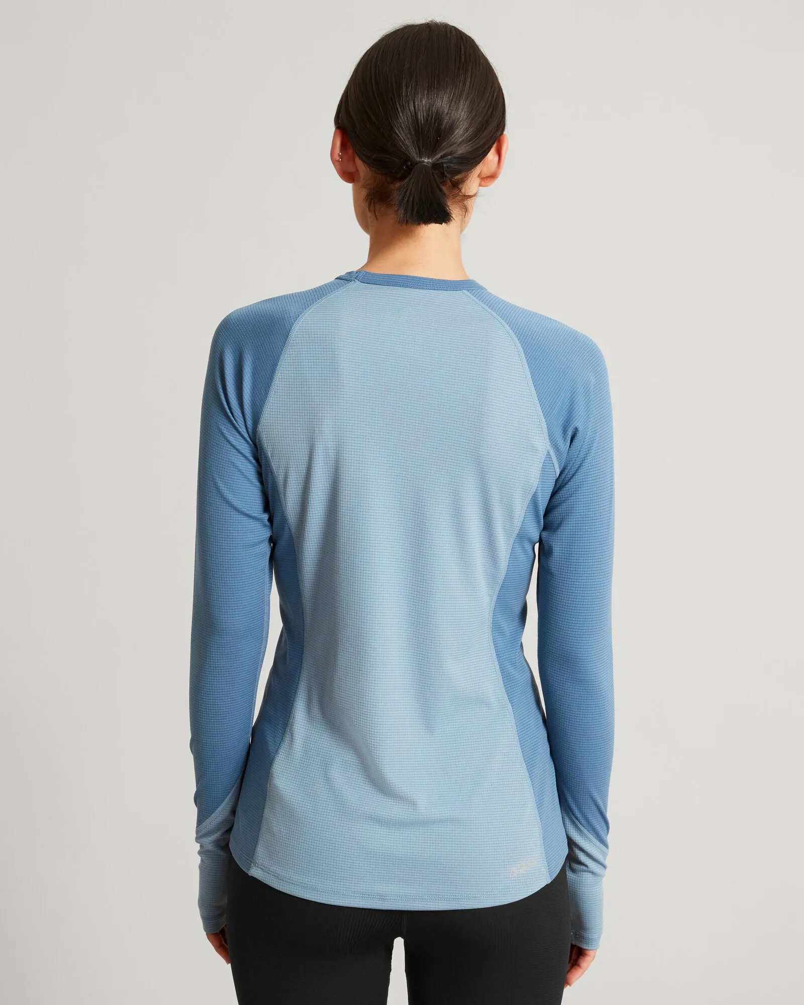 KMDAction Women's Long Sleeve Top - Moonlight/Bluehaze