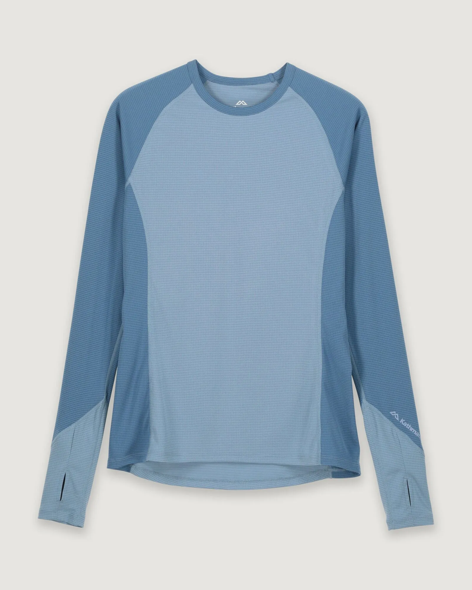 KMDAction Women's Long Sleeve Top - Moonlight/Bluehaze