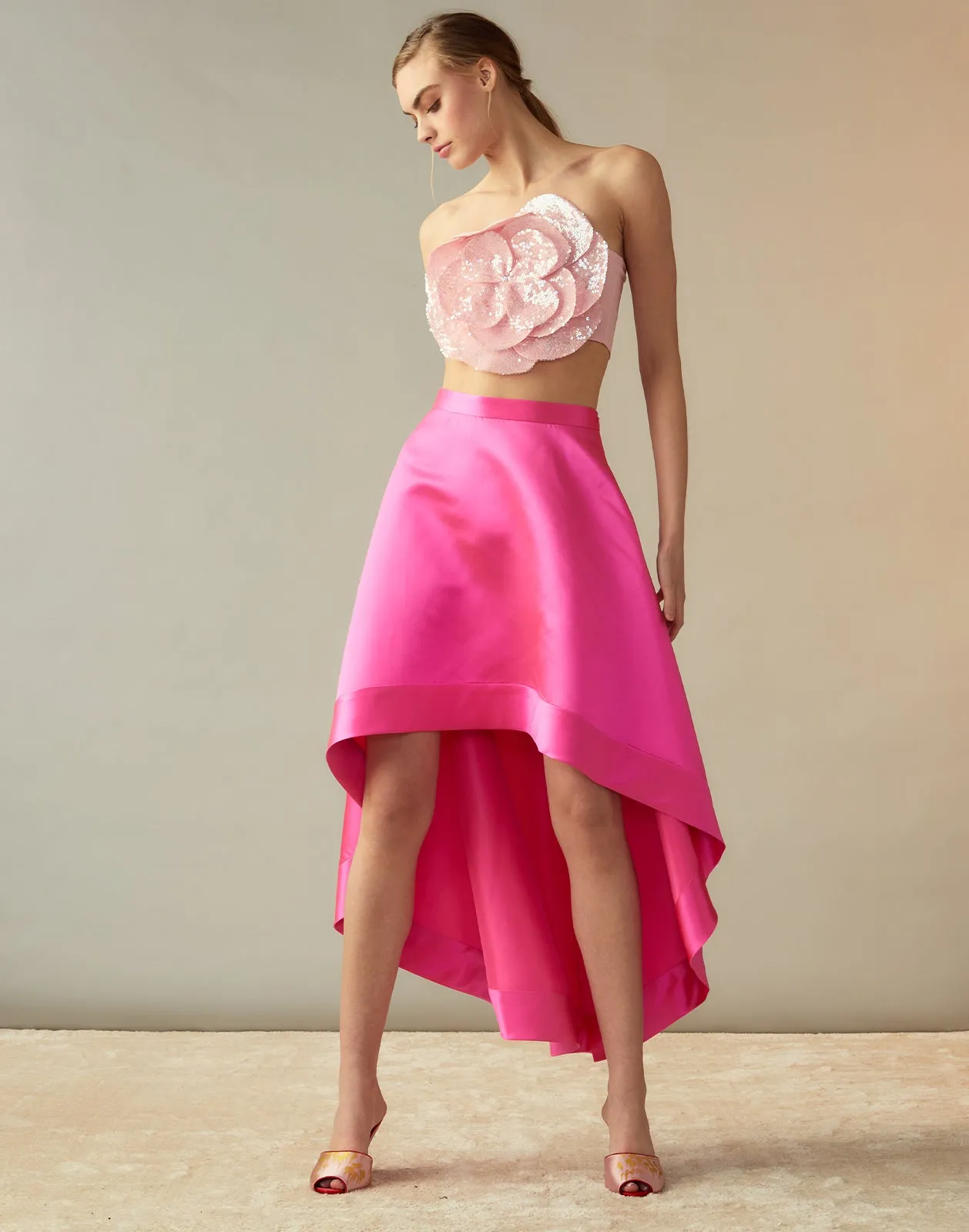 Livia Satin Skirt