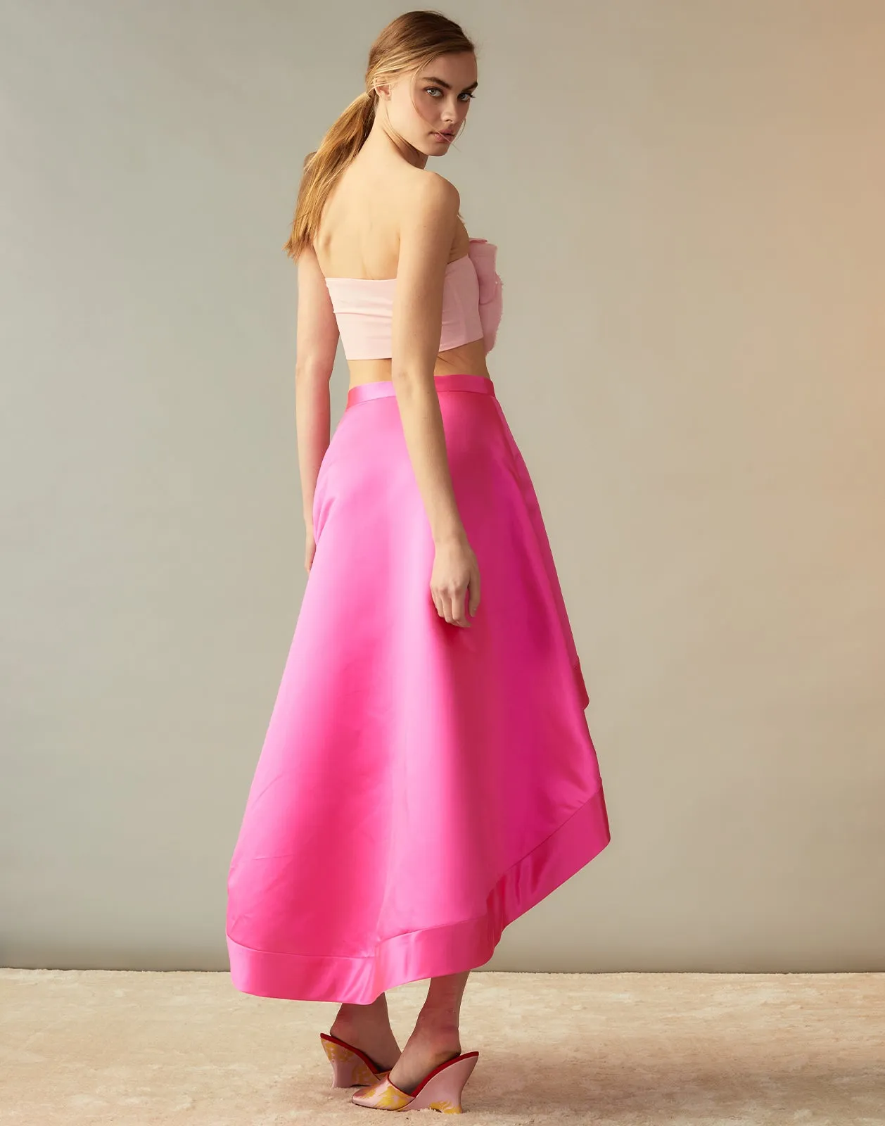 Livia Satin Skirt