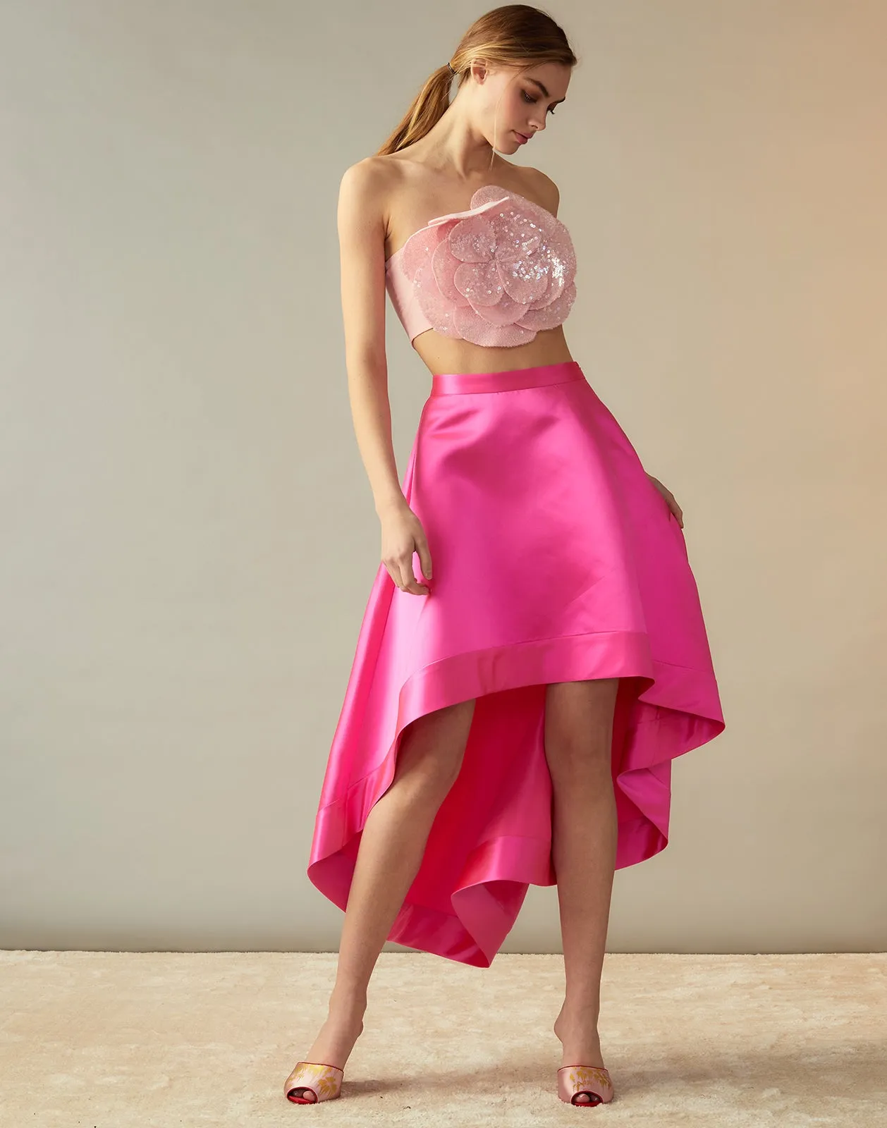 Livia Satin Skirt
