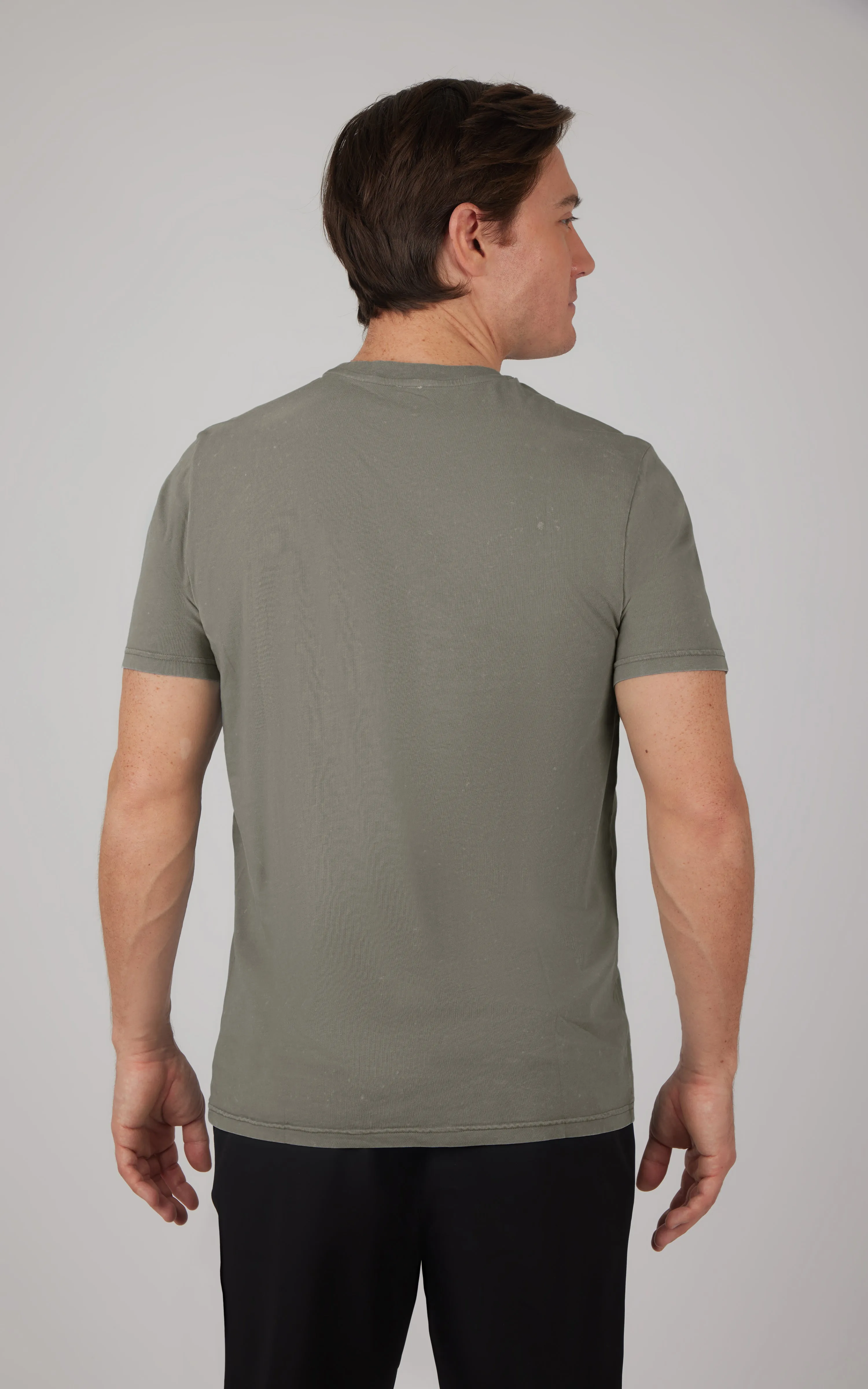 Men's Acid Wash Short Sleeve Tee