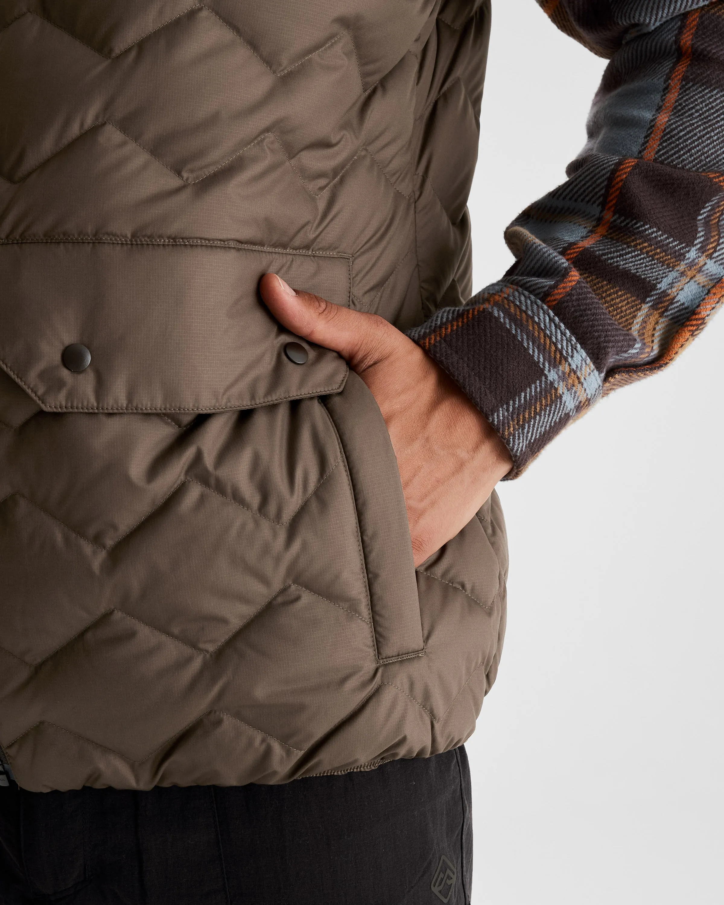 Men's Any Time Down Vest - Trail