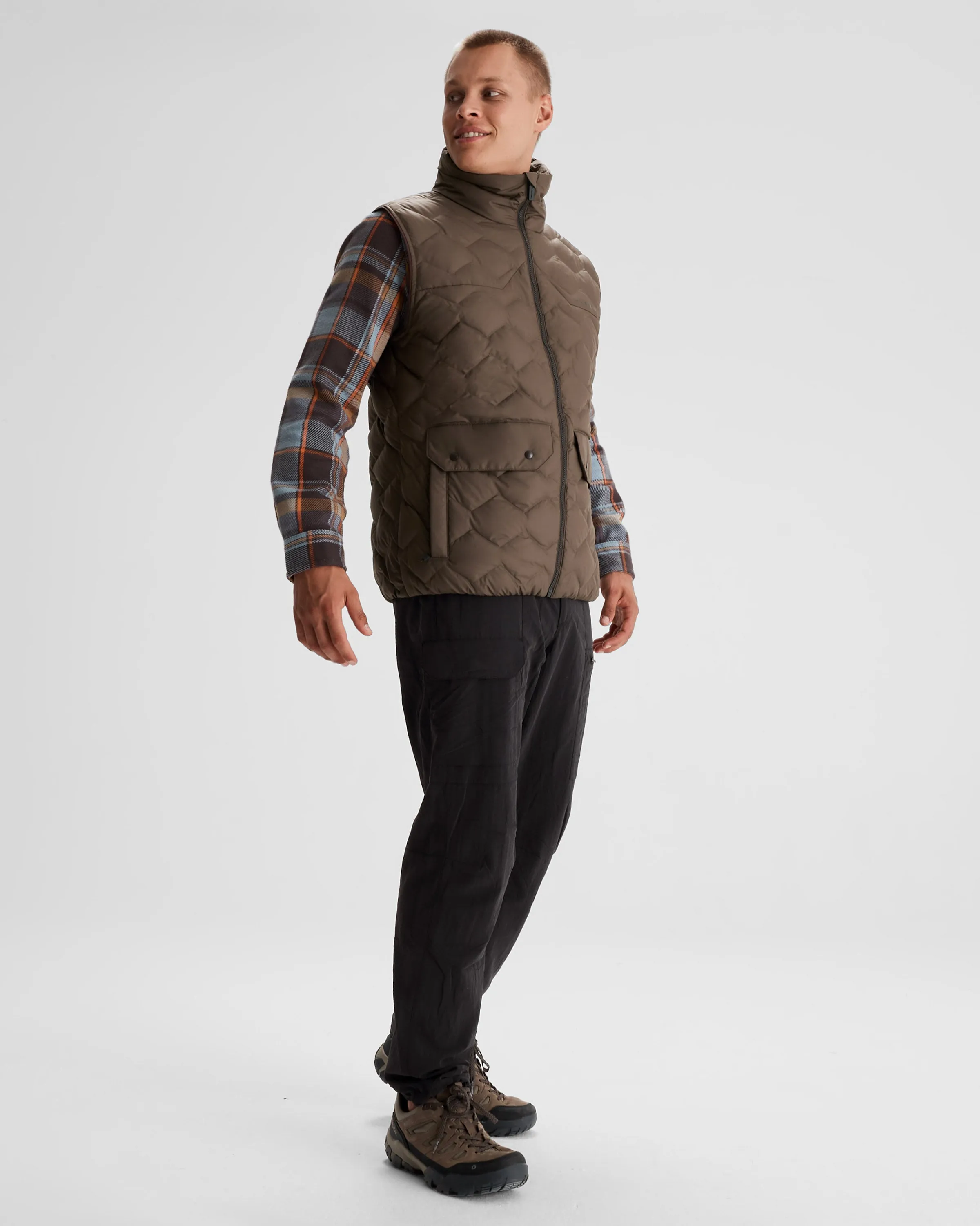 Men's Any Time Down Vest - Trail