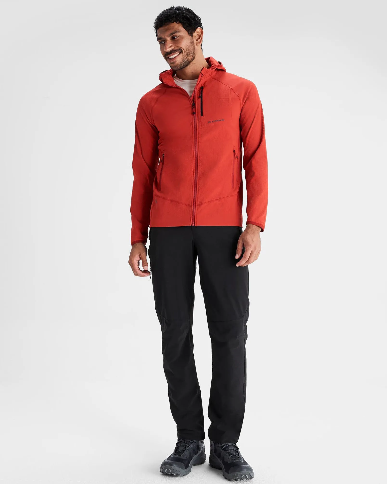 Men's Aysen Hooded Fleece Jacket - Spicy Chilli Pepper