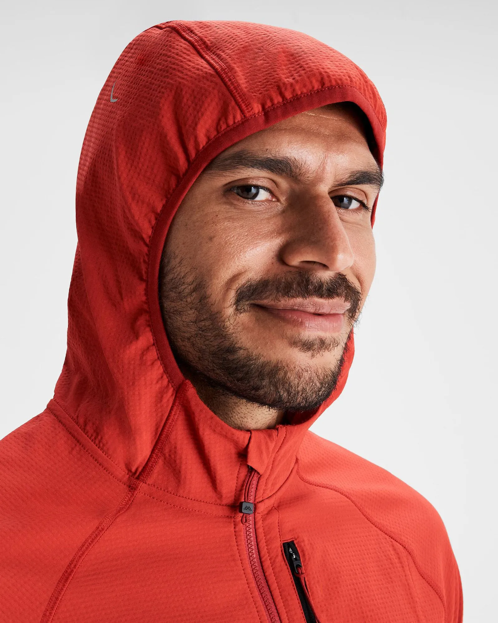 Men's Aysen Hooded Fleece Jacket - Spicy Chilli Pepper