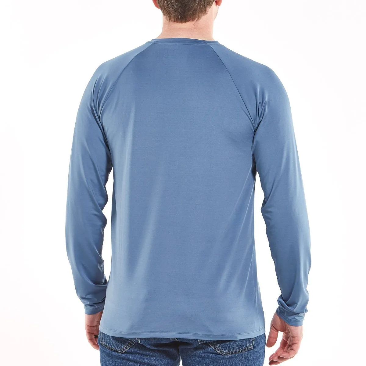 Men's Bosun V-Neck Long Sleeve Tee | Lake Water